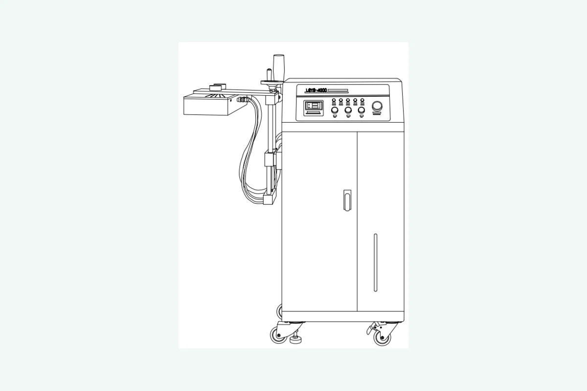 LGYS-4000 induction sealing machine from the model manual